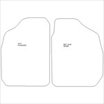 MG TF Car Mats